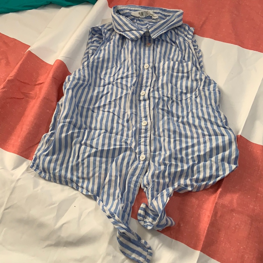Tie up shirt